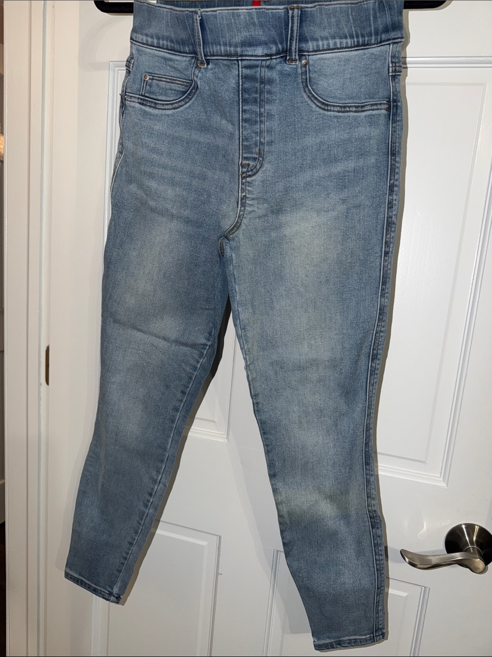 SPANX Women's Light Wash Skinny Jeans